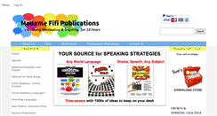 Desktop Screenshot of madamefifi.com